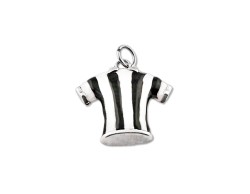 Ciondolo Maglia Calcio Juventus FC Smaltato