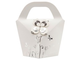 Bomboniera Nascita e Battesimo Harmony albero della vita cuori rosa medio con angelo porcellana rosa su Bomboniere Dolci Emozioni