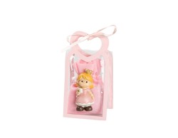 Harmony BUSTINA PU ROSA CON MANICO CUORE CON MAGNETE PRINCIPESSA 2 ASSORTITI CON SACCHETTO su Bomboniere Dolci Emozioni