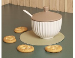 Bomboniera Matrimonio Claraluna diffusore zuccheriera Plissè