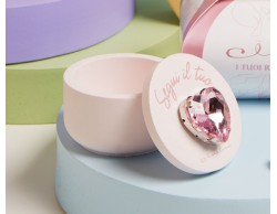 Bomboniera Claraluna Scatolina scatolina rosa cuore rosa