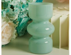 Bomboniera Matrimonio Claraluna 2026 Vaso Tubo Azzurro Vetro Design Elegante