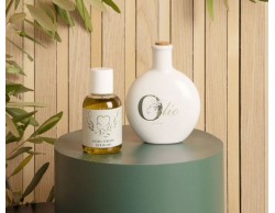 Bomboniera Matrimonio Claraluna Oliera  tonda con olio