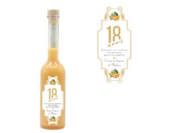 Bomboniera 18&deg; compleanno - Crema di Liquore al Melone 100 ml