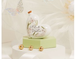 BOMBONIERA MATRIMONIO CLARALUNA OLIERA PICCOLA A FORMA DI CUORE