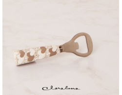 Bomboniera Matrimonio Claraluna apribottiglie decoro cuori