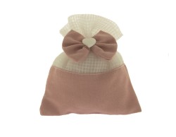 sacchetto morbido bag rosa antico