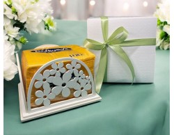 Bomboniera Matrimonio Mariella Martini Portatovaglioli con 100 Tovaglioli Inclusi