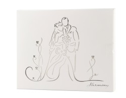 Bomboniera Matrimonio Harmony portafoto legno con scritta love you forever su Bomboniere Dolci Emozioni