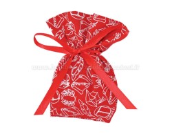 Bomboniera Laurea Farmacia ciondolo farmacia nappa rossa in bagno argento con sacchetto opzionale su Bomboniere Dolci Emozioni