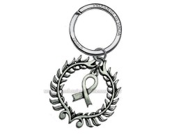 Bomboniera Laurea Portachiavi Oncologia Laurea con Scatola