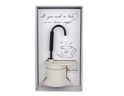 Bomboniera Matrimonio CAFFETTIERA 1 TAZZA CHICCO  Etiemme