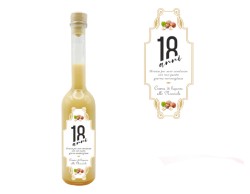 Bomboniera 18&deg; compleanno - Crema di Liquore alle Nocciole n 100 ml
