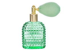 Portaprofumo Spray 30ml Ricaricabile in Vetro verde con Astuccio - Eleganza e Praticità