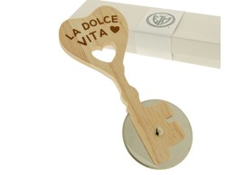 Bomboniera Matrimonio ETM spizzo tagliapizza chiave