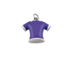 Ciondolo Maglia Calcio Fiorentina Smaltato