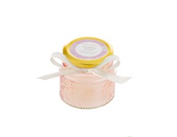 Bomboniera Le Stelle candela profumata colorazione rosa