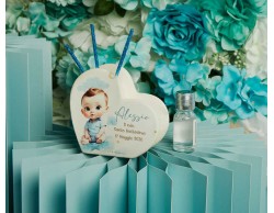 Bomboniera Claraluna 2026 Battesimo Diffusore Maschietto Personalizzabile con Nome e Data