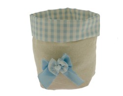 sacchetto rustic baby bag maxi cielo