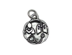 Bomboniera Laurea ciondolo pneumologia in argento