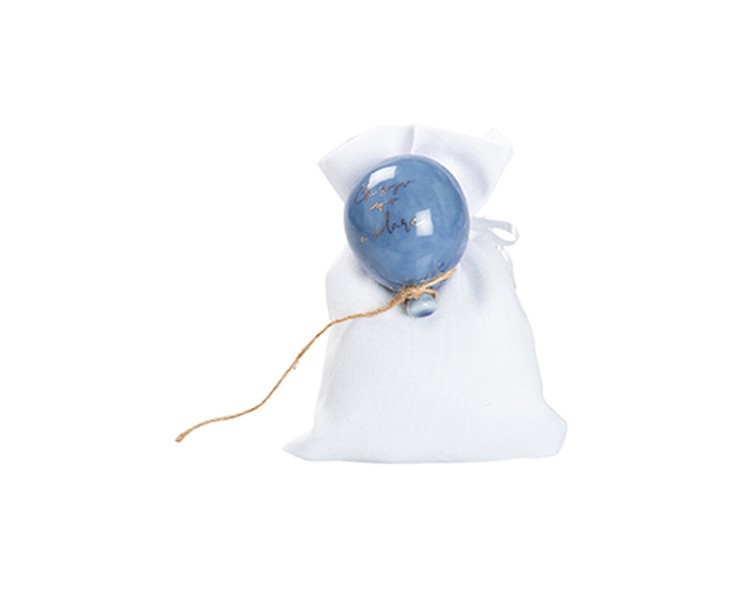 Harmony COMUNIONE MAGNETE PALLONCINO 4 COLORI ASSORTITI CON CORDA E CON 4 FRASI ASSORTITE CON SACCHETTO su Bomboniere Dolci Emozioni