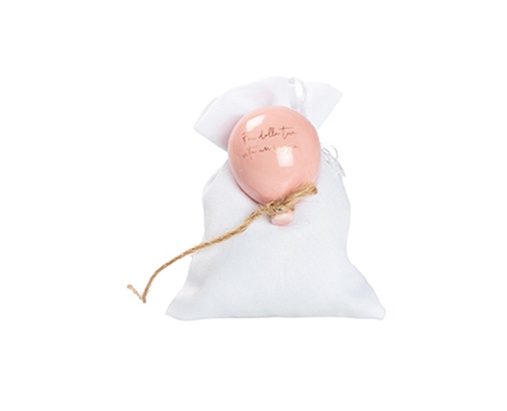 Harmony COMUNIONE MAGNETE PALLONCINO 4 COLORI ASSORTITI CON CORDA E CON 4 FRASI ASSORTITE CON SACCHETTO su Bomboniere Dolci Emozioni