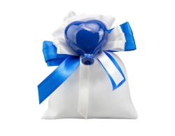 Sacchetto harmony 2024 con magnete palloncino cuore assortito in 5 modelli su Bomboniere Dolci Emozioni