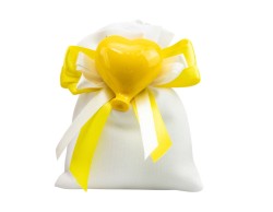 Sacchetto harmony 2024 con magnete palloncino cuore assortito in 5 modelli su Bomboniere Dolci Emozioni