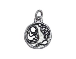 Bomboniera Laurea ciondolo ginecologia in argento