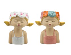 Bomboniera Prima comunione Harmony vasetto figurine ceramica