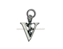 Bomboniera Laurea Ciondolo veterinaria in Metallo Argentato - Bomboniera Made in Italy