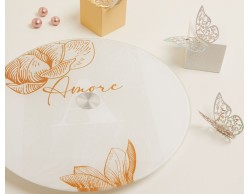 BOMBONIERE MATRIMOINO CLARALUNA VASSOIO GIREVOLE AMORE