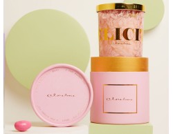 Bomboniera Matrimonio Claraluna Candela Felicità  profumazione Vaniglia