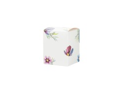 Bomboniera Matrimonio harmony PORTA CANDELA CRISTALLO FUCSIA E AMBRA su Bomboniere Dolci Emozioni