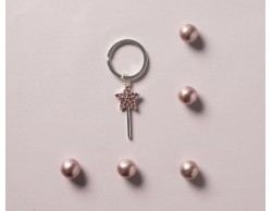 portachiave Silver bacchetta magica grande