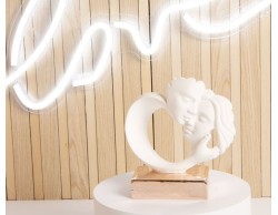 Bomboniera Matrimonio Claraluna 2024 coppia innamorati base oro rosa piccola