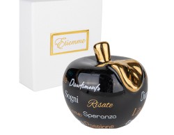 Bomboniera Matrimonio Mela Nera Estasi Etiemme