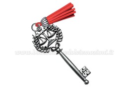 Bomboniera Laurea chiave bilancia