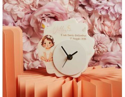 Bomboniera Claraluna 2026 Orologio Battesimo Bimba Personalizzabile con Nome e Data