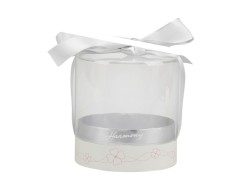 Bomboniera Prima comunione Harmony carillon orsetto traforato bianco su Bomboniere Dolci Emozioni