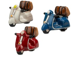 Bomboniera Prima comunione Harmony vespina 3 colori assortiti rosso crema blue