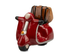 Bomboniera Prima comunione Harmony vespina 3 colori assortiti rosso crema blue su Bomboniere Dolci Emozioni