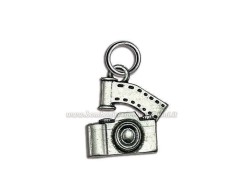 Bomboniera Laurea Ciondolo fotografia in Metallo Argentato - Bomboniera Made in Italy