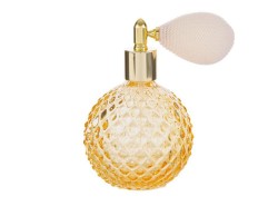 Portaprofumo Spray Ricaricabile in Vetro ambra 100 ml con Astuccio - Elegante Bomboniera