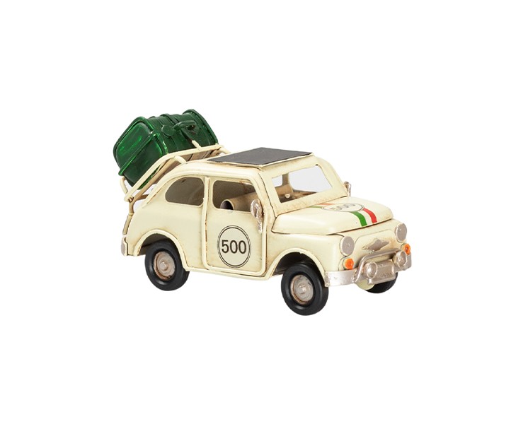 Bomboniera harmony AUTO 500 METALLO 3 COLORI ASSORTITI CON BOX E FAZZOLETTO su Bomboniere Dolci Emozioni