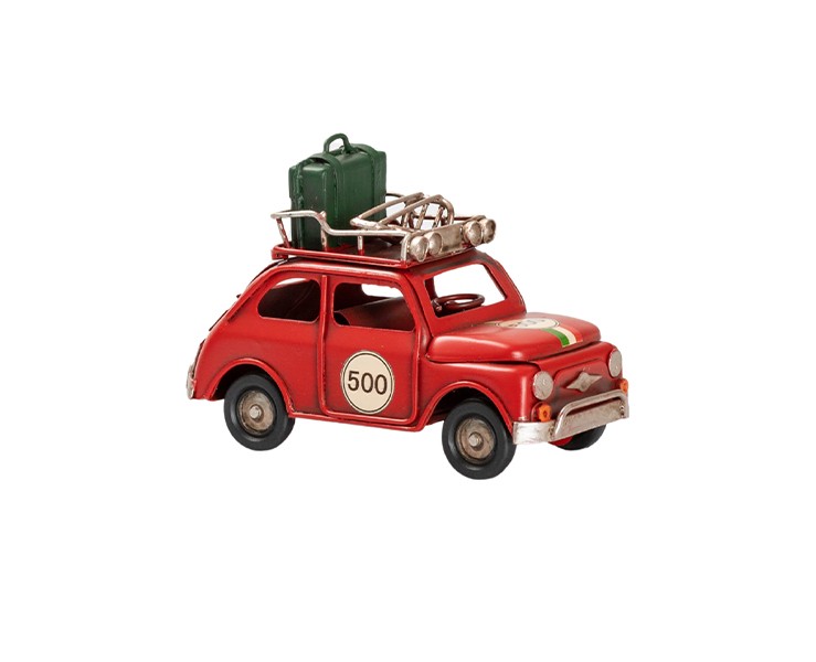 Bomboniera harmony AUTO 500 METALLO 3 COLORI ASSORTITI CON BOX E FAZZOLETTO su Bomboniere Dolci Emozioni