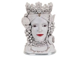 Vaso e Soprammobile Scultura Testa di moro lEI mARNè