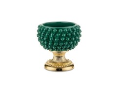 Vaso, Soprammobile, centrotavola pigna verde