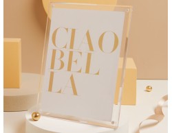 Bomboniera Matrimonio Claraluna Portafoto grande in plexi