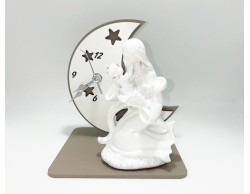 Bomboniera Prima Comunione Mariella Martini Sveglia con Madonna e Bambinello